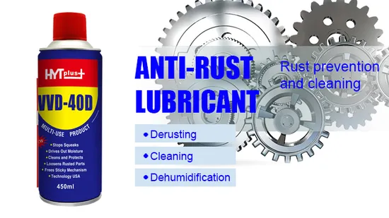Factory Silicone Rust Remove Spray Anti Corrosion Anti Rust Lubricant