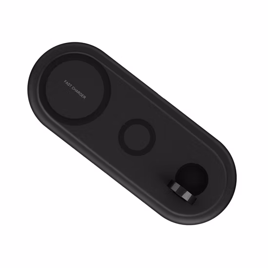 Meistverkaufte Produkte 3-in-1-Universal-Qi-zertifiziertes kabelloses Ladegerät, schnelles Aufladen von Telefonuhren, Kopfhörer-Dockstation